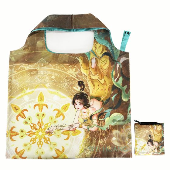 Foldable Shopping Bag Reusable Eco Friendly Lightweight Large Capacity for Daily Grocery Commute Wholesale Bulk Supply