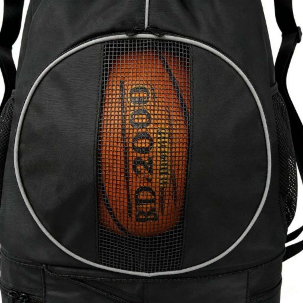 Water resistant nylon material texture sports drawstring bag