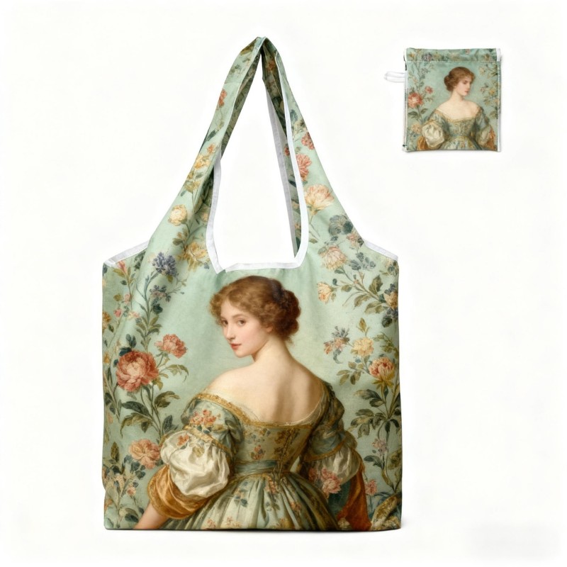 Large Capacity Eco Friendly RPET Polyester Tote Bag