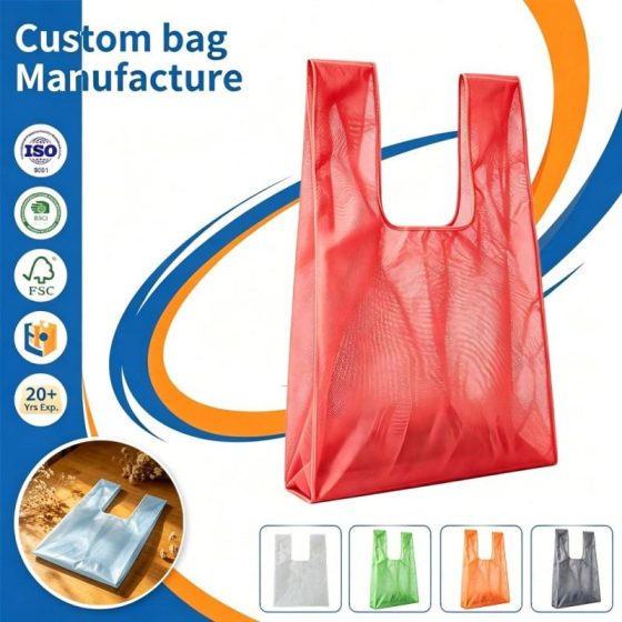 Organza Storage Bag | Matte Transparent Gift Tote Bag Wholesale