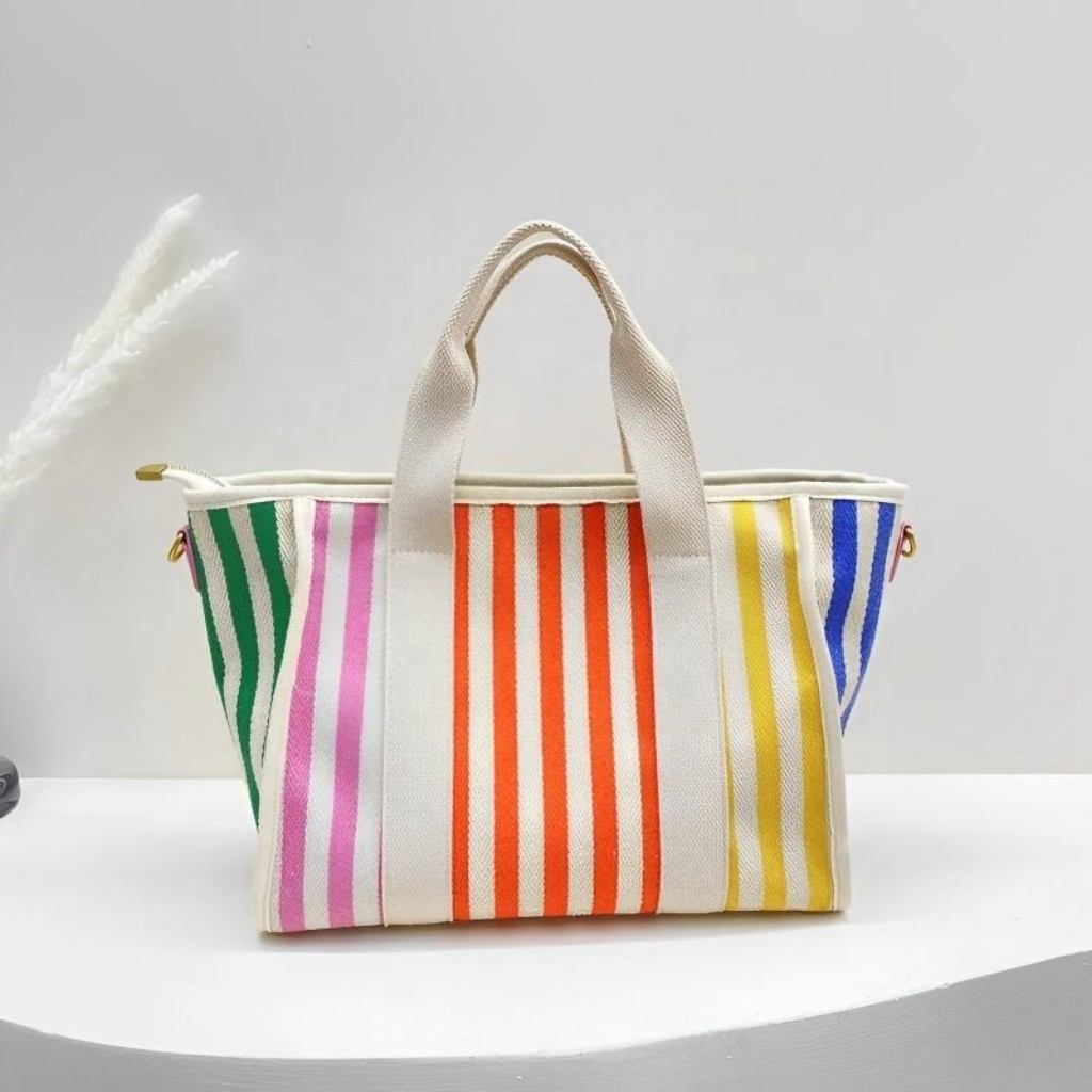 Wholesale printed bag with custom logo embroidery option