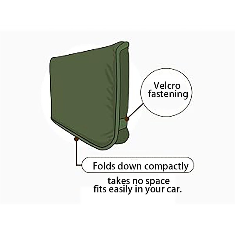 Foldable insulated picnic cooler bag large capacity interior with lunch boxes
