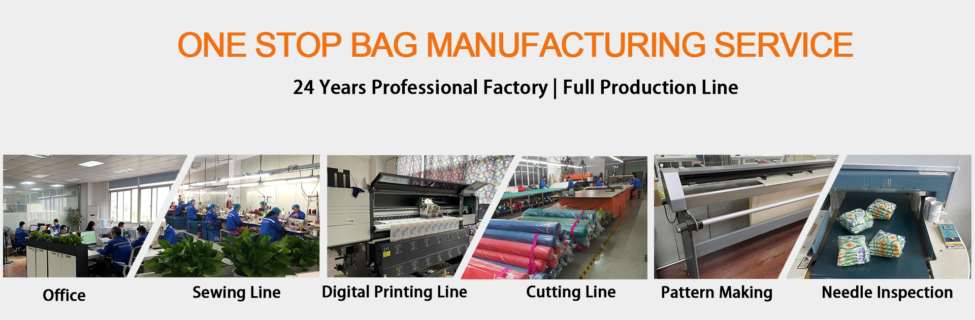 One Stop Bag Manufacturing Service – Full Production Line
